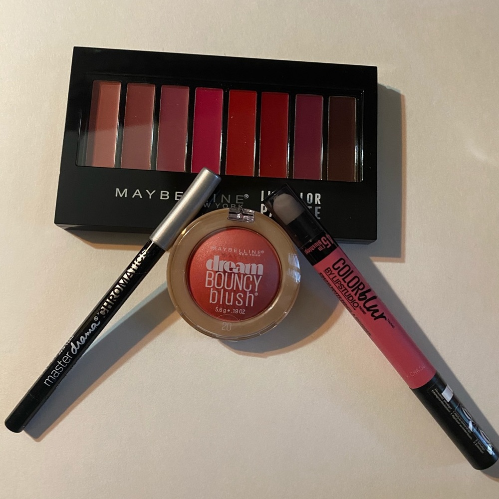 Maybelline mixed makeup lot